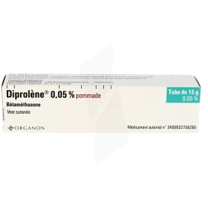 Diprolene 0,05 %, Pommade