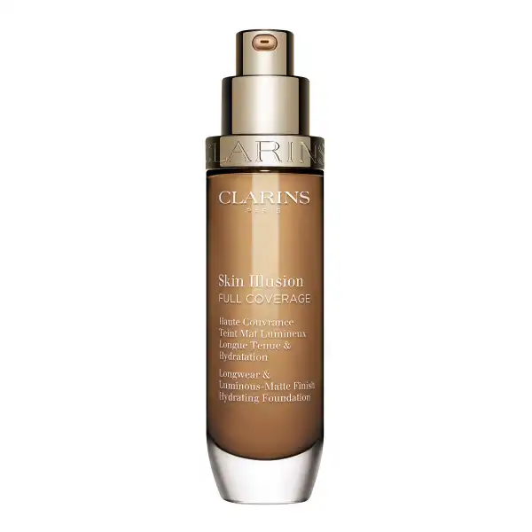 Clarins Skin Illusion Full Coverage Haute Couvrance Teint Mat Lumineux Longue Tenue & Hydratation 114n 30ml