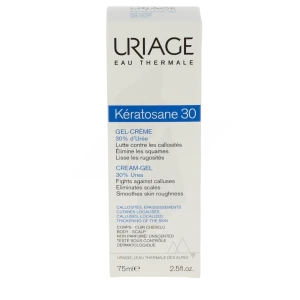 Uriage Keratosane 30 Gel Crème Corporel Soin Kératolytique T/75ml