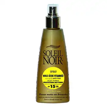 Spray Huile Sèche Vitaminée Spf 15 Protection Moyenne