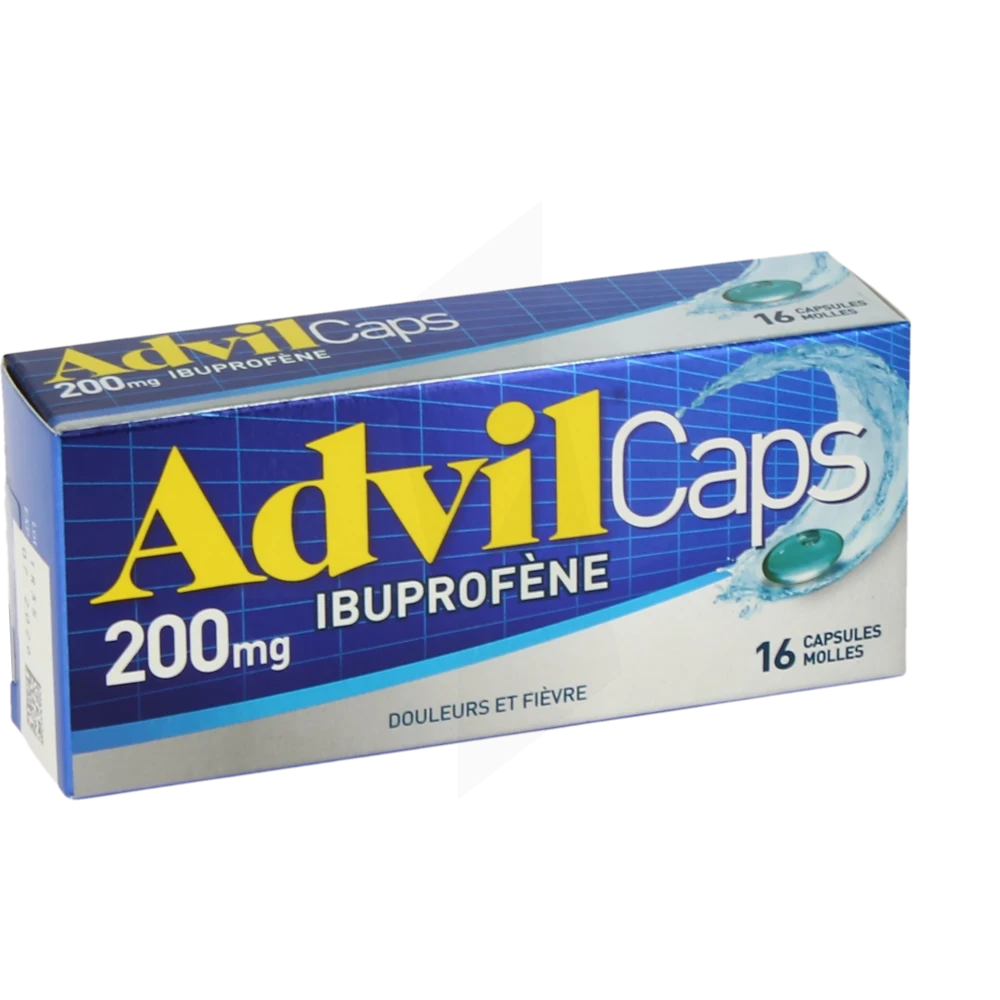 Advilcaps 200 Mg, Capsule Molle