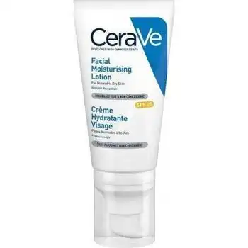 Cerave Spf25 Crème Hydratante Visage T/52ml + Lait à YZEURE