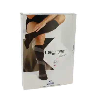 Legger® Classic Classe Ii Chaussettes Beige Chiné Taille 3 Normal Pied Fermé à Gap