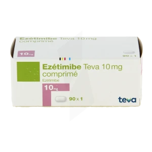 Ezetimibe Teva 10 Mg, Comprimé