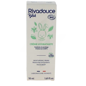 Rivadouce Bébé Bio Crème Hydratante T/50ml