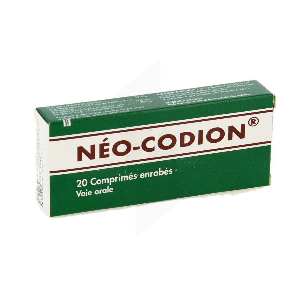 Neo-codion, Comprimé Enrobé