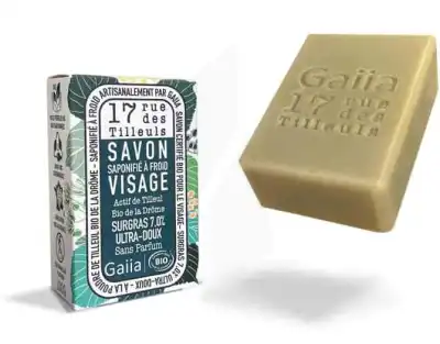 Gaiia Tilleul Bio Savon Pour Le Visage B/100g à VALENCE