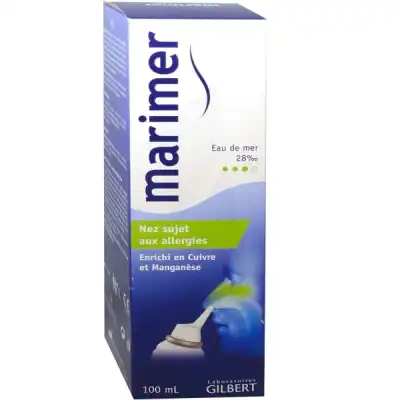 Marimer Solution Nasale Nez Allergique Cuivre Manganèse 100ml à GUJAN-MESTRAS