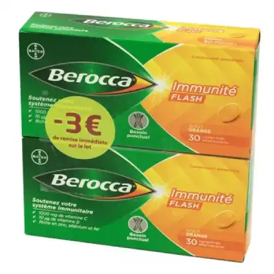 Berocca Immunite Flash 2x30 Cps Eff -3e à Hagetmau