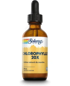 Solaray Chlorophylle 20x 59ml