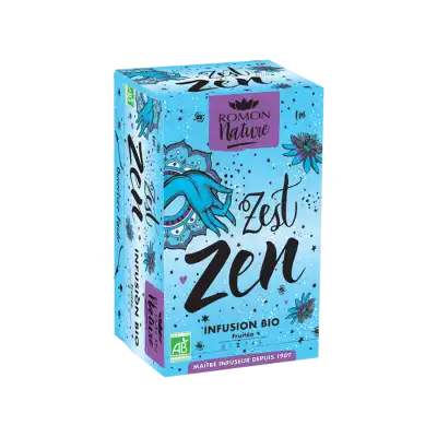 Romon Nature Infusion Zest Zen Bio 16 Sachets à VANDOEUVRE-LES-NANCY