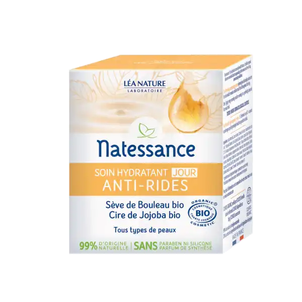 Natessance Sèves De Beauté Crème De Soin Hydratant Anti-rides Jour Pot/50ml