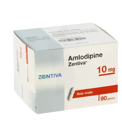 Amlodipine Zentiva 10 Mg, Gélule à La Ricamarie