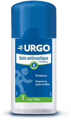 Urgo Soins Solution Antiseptique Chlorhexidine 100ml à MONTPEZAT-SOUS-BAUZON