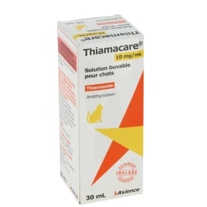 Thiamacare 10 Mg/ml Solution Buvable Pour Chats, Solution Buvable