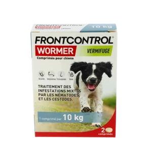 Frontcontrol Wormer Comprimés Chien B/2