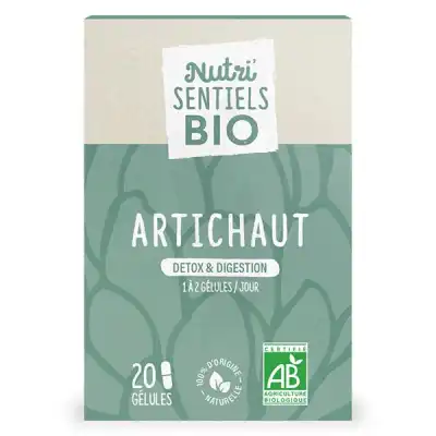 Nutrisanté Nutrisentiels Bio Artichaut Gélules B/20