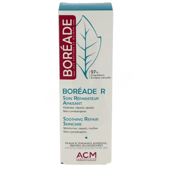 Acm Boréade R Crème Soin Réparateur Apaisant T/40ml