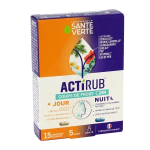 Actirub Jour Nuit Cpr B/15