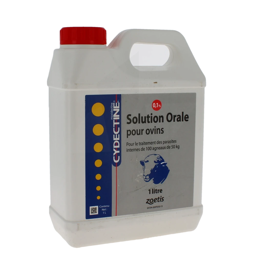 Cydectine 0,1 % Solution Orale Pour Ovins, Solution Buvable