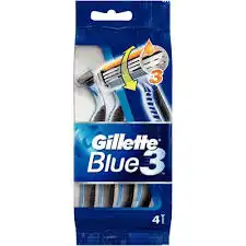 Gillette Blue - 3 Rasoirs Jetable à Espaly-Saint-Marcel