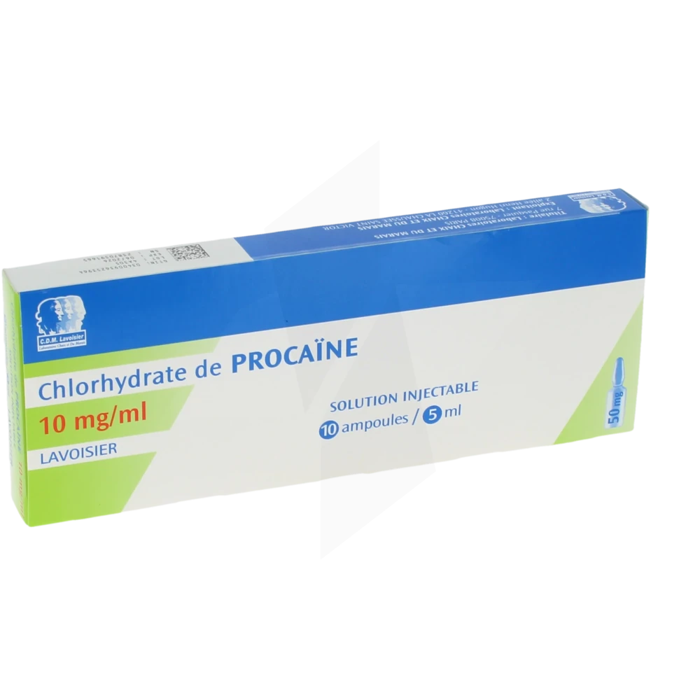 Chlorhydrate De Procaine Lavoisier 10 Mg/ml, Solution Injectable