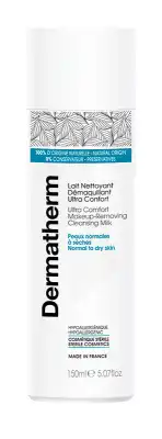 Dermatherm Lait Nettoyant Démaquillant Ultra Confort 150ml à CERNAY
