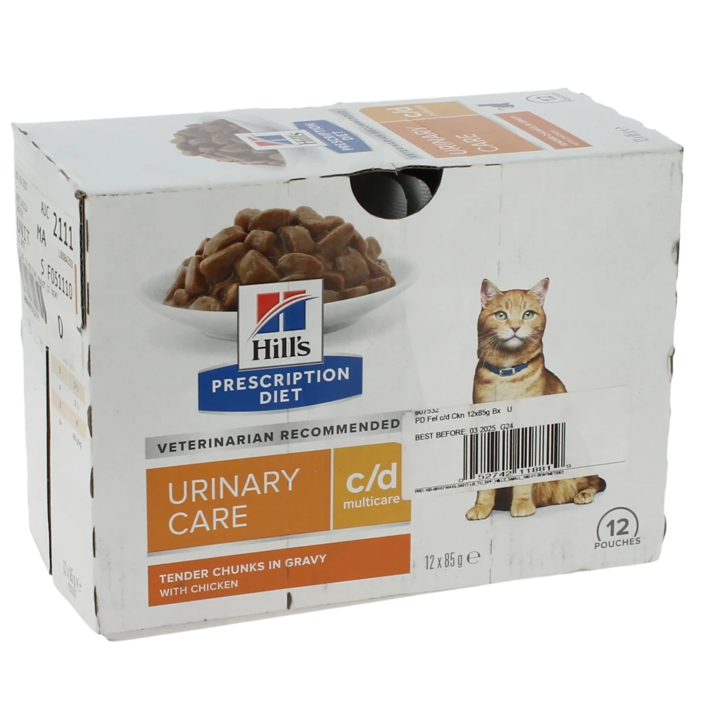 Prescription Diet Chat - Urinary Care 12x85g Poulet