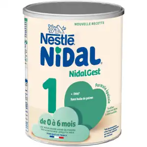 Nestlé Nidal Nidalgest 1 Lait En Poudre B/800g à Forbach