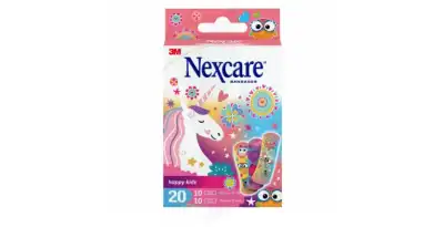 Nexcare Soft Happy Kids Pansements Magic 2 Tailles B/20 à Lherm