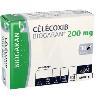 Celecoxib Biogaran 200 Mg, Gélule à Blere