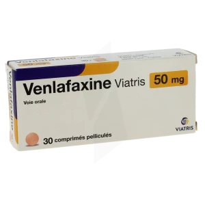 Venlafaxine Viatris 50 Mg, Comprimé Pelliculé