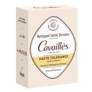Cavailles Dermo Uht Pain Nettoyant Solide Haute Tolérance 100g