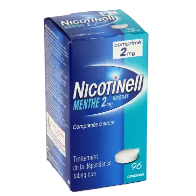 Nicotinell Menthe 2 Mg, Comprimé à Sucer Plq/96 à Sarrebourg