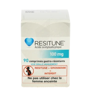 Resitune 100 Mg, Comprimé Gastro-résistant Fl/90