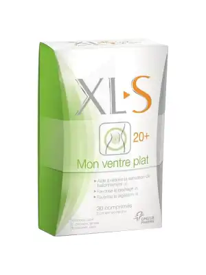 XLS Médical Mon Ventre Plat 20+ Comprimés B/30