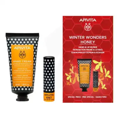 Apivita Coffret Miel Mains Lèvres à PERONNE