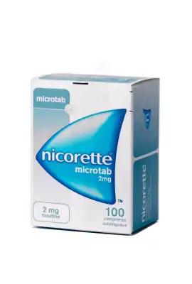 NICORETTE MICROTAB 2 mg, comprimé sublingual
