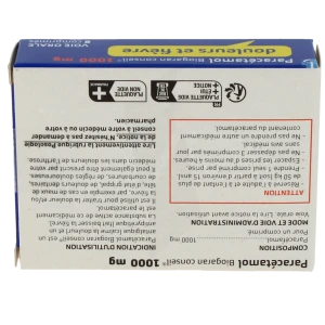 Paracetamol Biogaran Conseil 1000 Mg, Comprimé