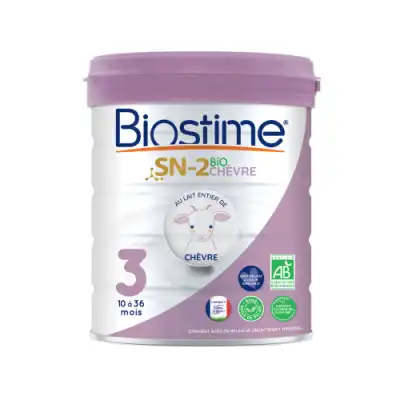 Biostime 3 Lait En Poudre Bio Chèvre 10-36 Mois B/800g à ANDERNOS-LES-BAINS