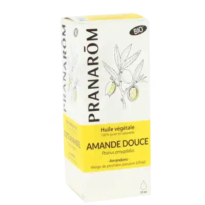Pranarôm Huile Végétale Bio Amande Douce Fl/50ml à Obernai