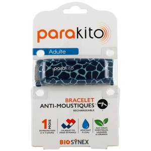 Parakito Bracelet Anti-moustique Adulte Jw Noir Universal
