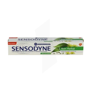 Sensodyne Fraicheur Herbale Pâte Dentifrice T/75ml