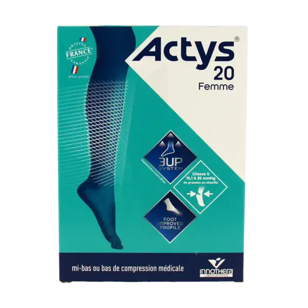 Actys 20 Mi-bas Pf Femme Beige T2n