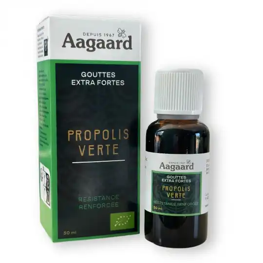 Aagaard Gouttes Propolis Verte Extra Fortes 30ml