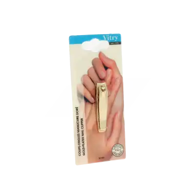 Vitry Coupe-ongles De Poche Sans Chainette Doré à CANEJAN