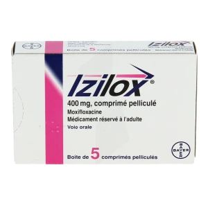 Izilox 400 Mg, Comprimé Pelliculé