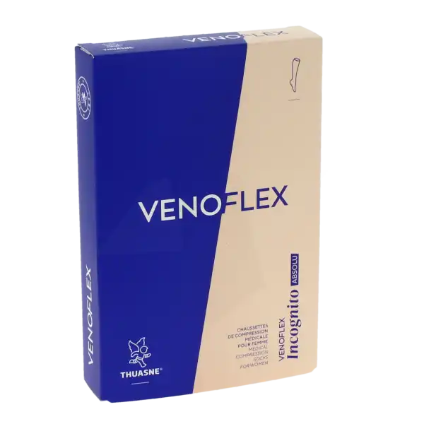 Venoflex Incognito Absolu 2 Chaussette Femme Noir T2n