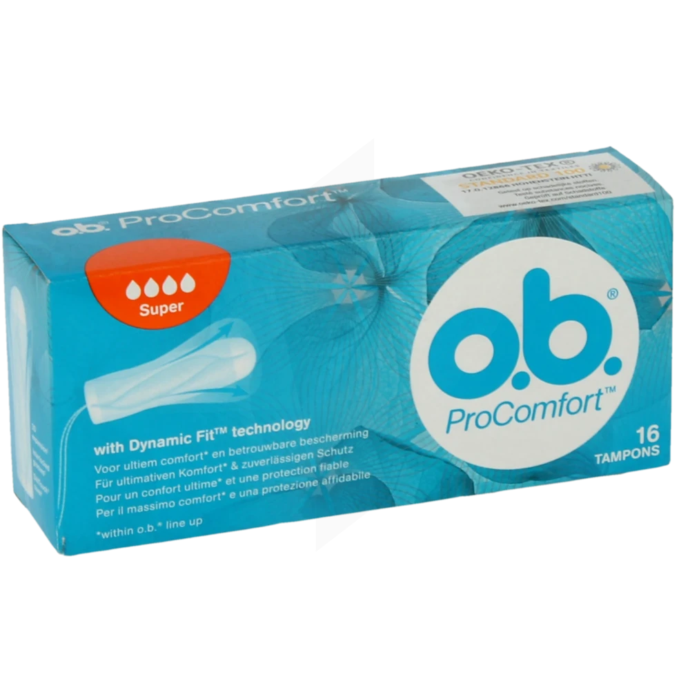 O.b. Procomfort Super 16 Tampons