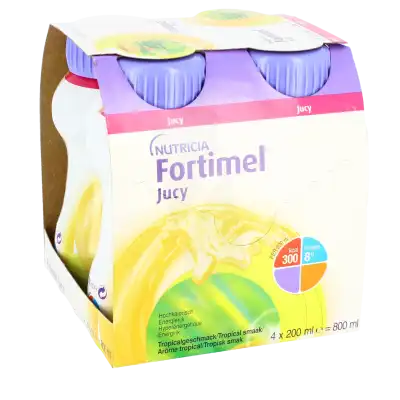 Fortimel Jucy Nutriment Tropical 4 Bouteilles/200ml à GRENOBLE